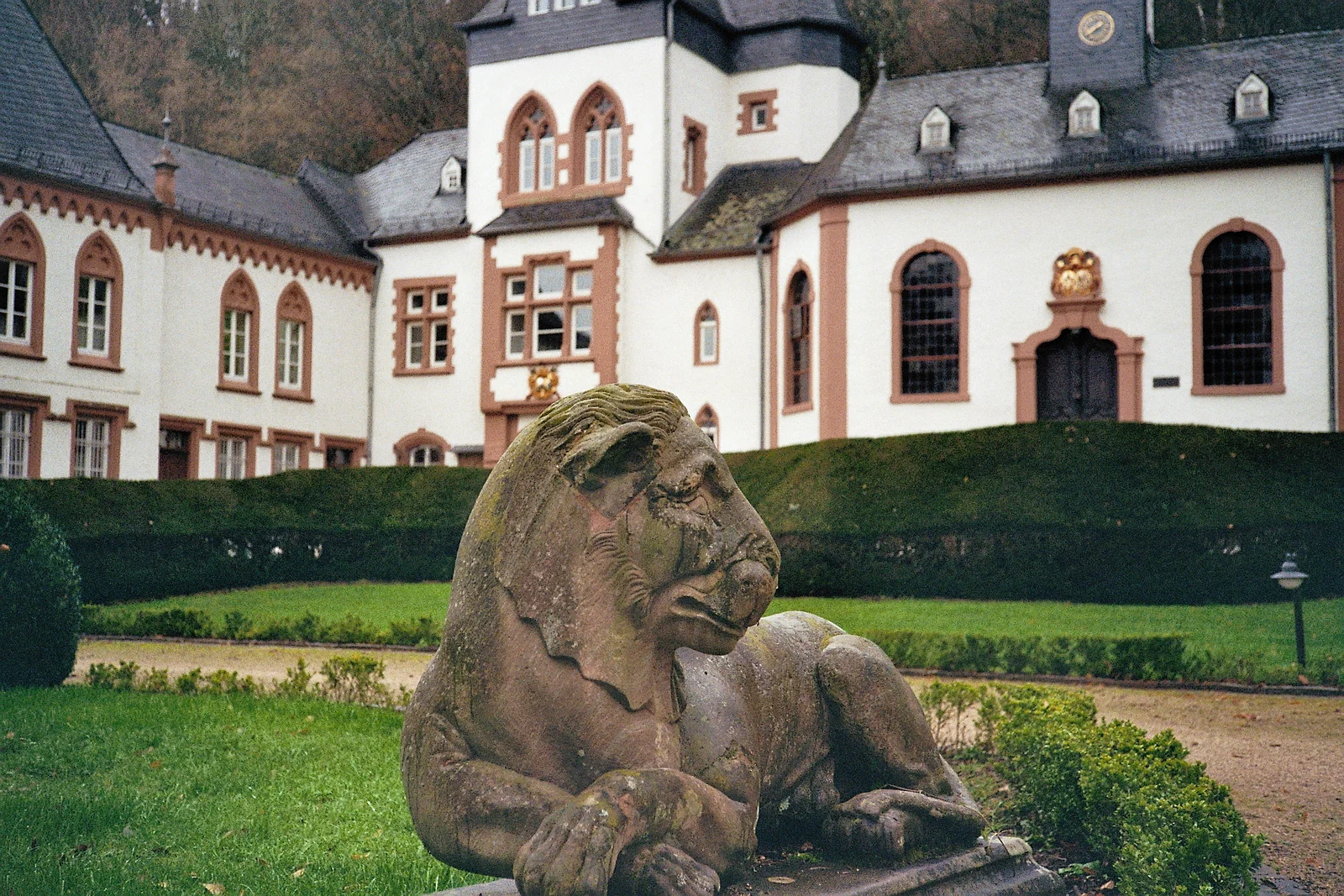 Statue in front of Schloss Dagstuhl