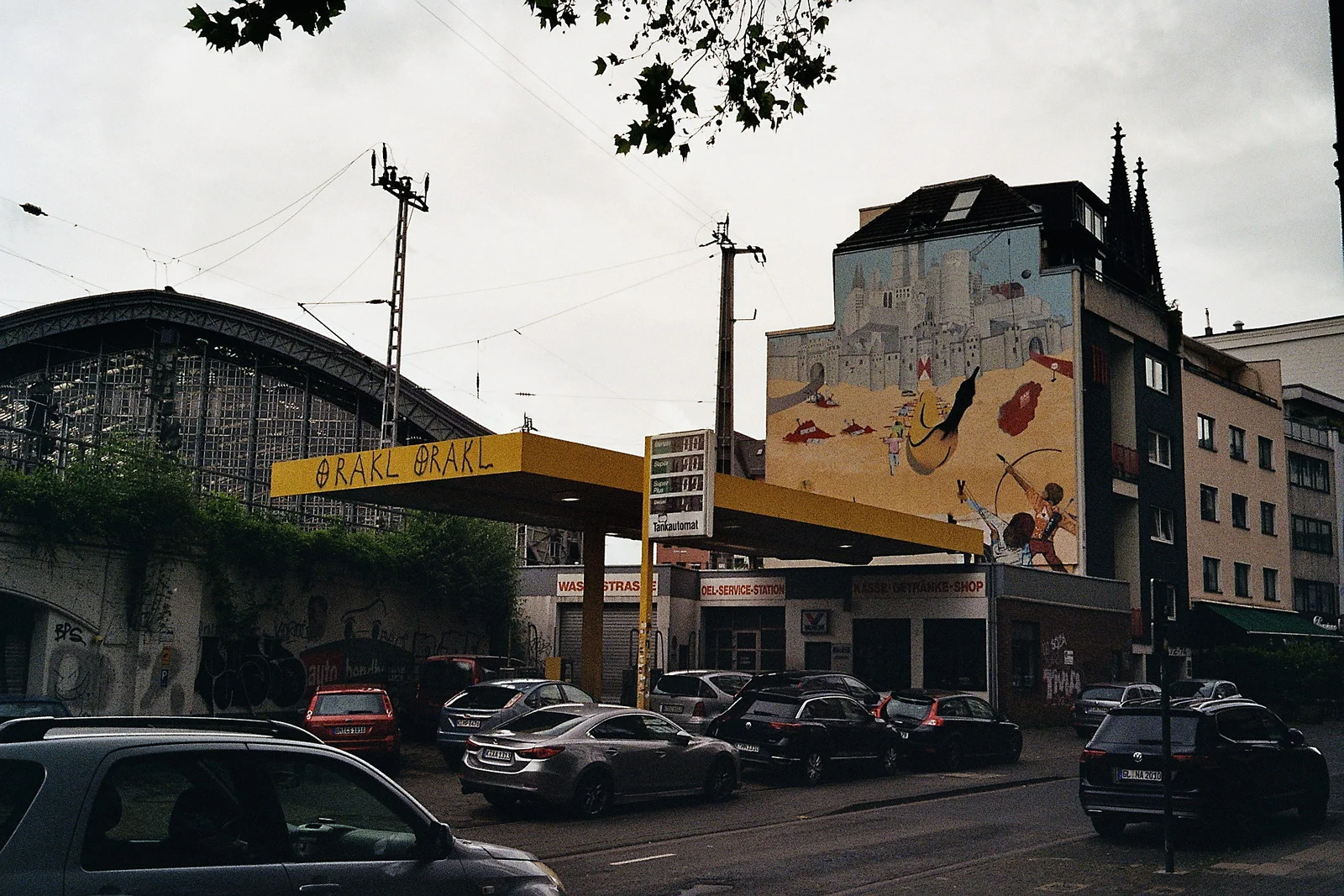 Gas station near Cologne central station